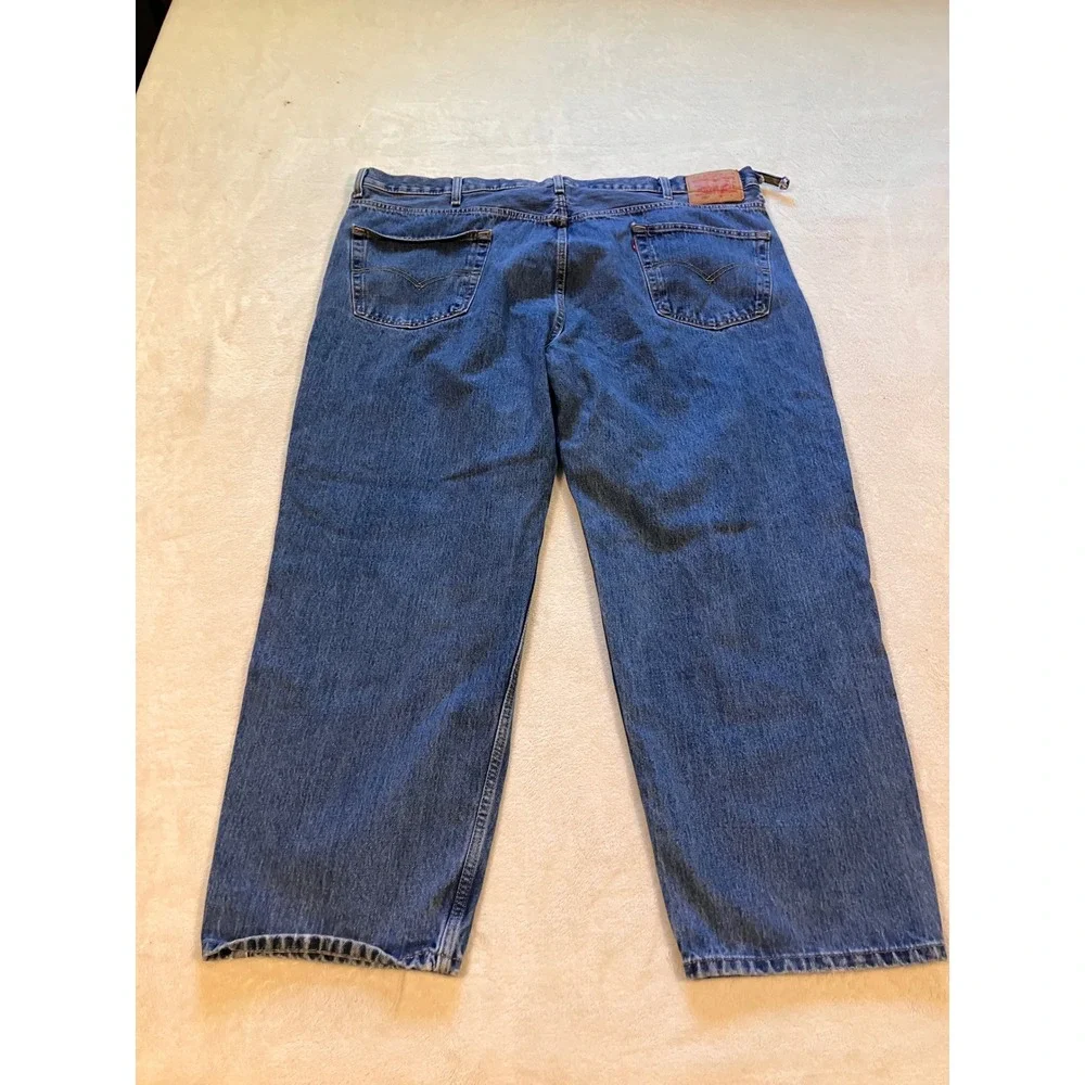 Levi's 550 Relaxed Fit Jeans Mens 50x30 Blue Medium Wash Tapered Leg 01550-4086